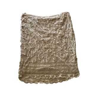 I.N.C tan skirt size 8